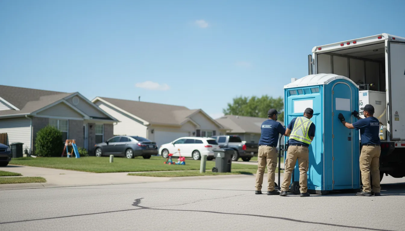 Standard Porta Potty Rentals in El Paso, AR near me